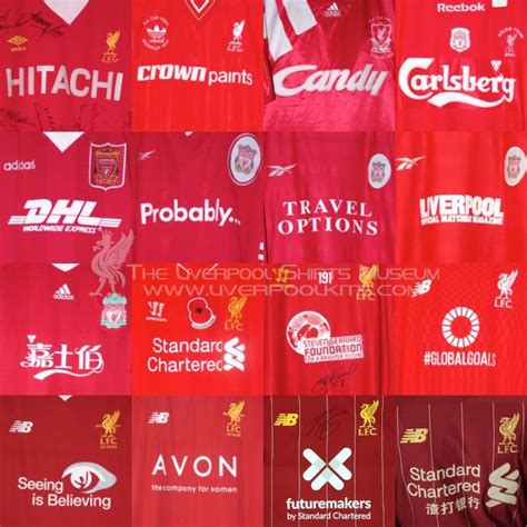 liverpool sponsors history.